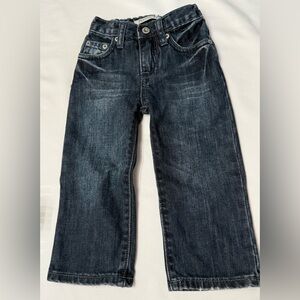 Flypaper Infant Boy 24M Blue Relaxed Jeans Vintage Wash & Elasticized Waist